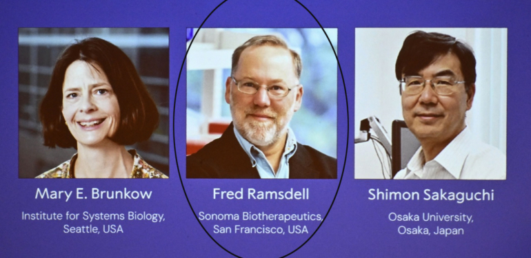 Nobel kazanan bilim insanı Fred Ramsdell’e ulaşılamıyor meğer…